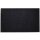 Schwarze PVC T&uuml;rmatte 90 x 120 cm