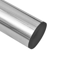 2 x Teleskopfu&szlig; St&uuml;tzfu&szlig; Tischbein Nickel geb&uuml;rstet 710mm-1100mm