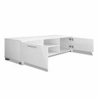 vidaXL TV-Schrank Hochglanz-Wei&szlig; 120&times;40,3&times;34,7 cm