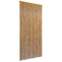 vidaXL Türvorhang Bambus 90x200 cm