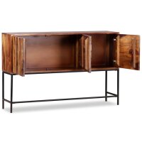 vidaXL Sideboard Massivholz 120 x 30 x 80 cm