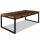 vidaXL Couchtisch Teak Harz 110 x 60 x 40 cm