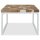 vidaXL Couchtisch Teak Harz 60 x 60 x 40 cm