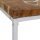 vidaXL Couchtisch Teak Harz 60 x 60 x 40 cm