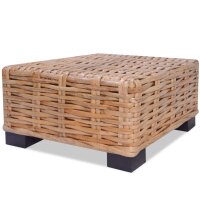 vidaXL Sofagarnitur 16-tlg. Nat&uuml;rliches Rattan