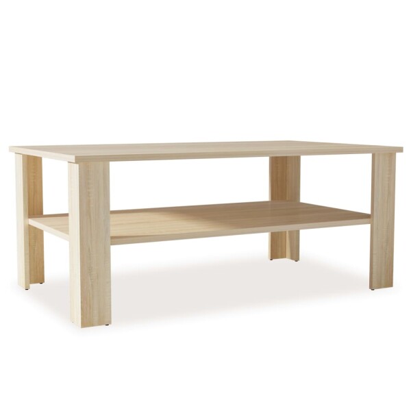 vidaXL Couchtisch Holzwerkstoff 100x59x42 cm Eiche