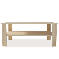 vidaXL Couchtisch Holzwerkstoff 100x59x42 cm Eiche