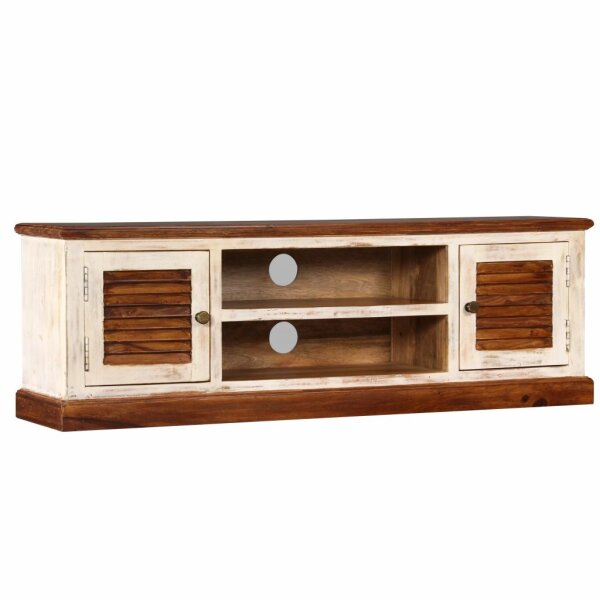 vidaXL TV-Schrank Massivholz Mangoholz 120 x 30 x 40 cm