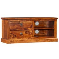 vidaXL TV-Schrank Massivholz 90 x 30 x 40 cm