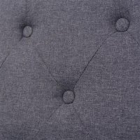 vidaXL Sessel Grau Stoff