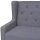 vidaXL 2-Sitzer-Sofa Stoff Grau