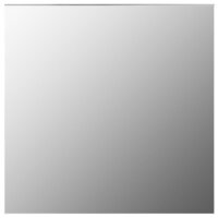 vidaXL Wandspiegel 60 x 60 cm Quadratisch Glas