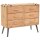 vidaXL Schubladenschrank Tannenholz Massiv 91 &times; 35 &times; 73 cm