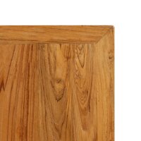 vidaXL Bartisch Recyceltes Massivholz Teak 60 x 60 x 107 cm