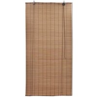 vidaXL Bambusrollo 140x220 cm Braun