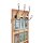 vidaXL Wandgarderobe mit 6 Haken 120 x 40 cm &quot;LIVE LIFE&quot;