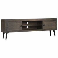 vidaXL TV-Schrank Mangoholz Massiv 140 x 30 x 45 cm