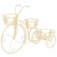 vidaXL Blumentreppe Fahrradform Vintage-Stil Metall