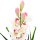 vidaXL K&uuml;nstliche Cymbidium Orchideenpflanze mit Topf 100 cm Gr&uuml;n