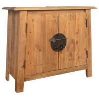 vidaXL Badezimmer-Unterschrank Recyceltes Massivholz 70x32x63 cm