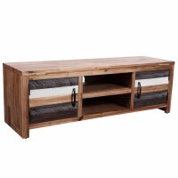 vidaXL TV-Schrank Akazie Massivholz 120x35x40 cm