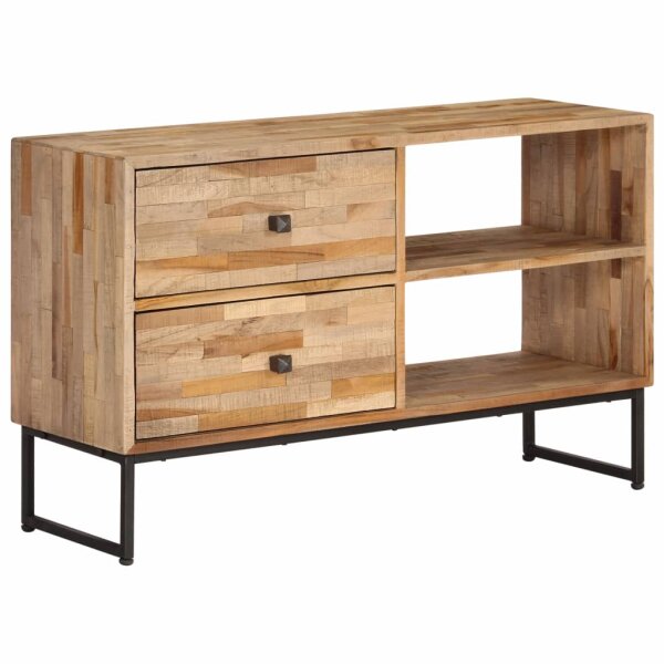 vidaXL TV-Schrank Recyceltes Teakholz 90 x 30 x 55 cm