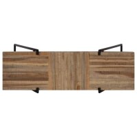 vidaXL Konsolentisch Recyceltes Teak 120 x 35 x 81 cm