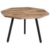 vidaXL Couchtisch-Set 2-tlg. Sechseckig Recyceltes Teak