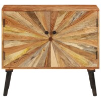 vidaXL Sideboard Mangoholz Massiv 85x30x75 cm