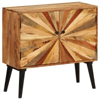 vidaXL Sideboard Mangoholz Massiv 85x30x75 cm