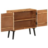 vidaXL Sideboard Mangoholz Massiv 85x30x75 cm