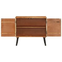 vidaXL Sideboard Mangoholz Massiv 85x30x75 cm