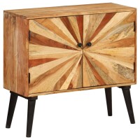 vidaXL Sideboard Mangoholz Massiv 85x30x75 cm