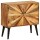 vidaXL Sideboard Mangoholz Massiv 85x30x75 cm