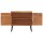 vidaXL Sideboard Mangoholz Massiv 85x30x75 cm