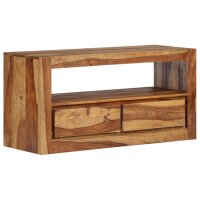 vidaXL TV-Schrank Massivholz 80x30x40 cm