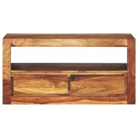 vidaXL TV-Schrank Massivholz 80x30x40 cm