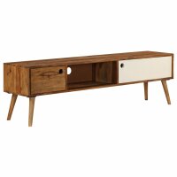 vidaXL TV-Schrank 140x30x40 cm Massivholz