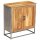 vidaXL Sideboard Recyceltes Teak und Stahl 65 x 30 x 70 cm