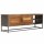 vidaXL TV-Schrank Recyceltes Teak und Stahl 120 x 30 x 40 cm