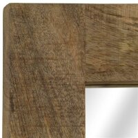 vidaXL Spiegel Mangoholz Massiv 50 x 110 cm