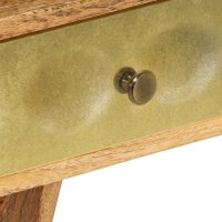 vidaXL Couchtisch Mangoholz Massiv 90 x 50 x 40 cm