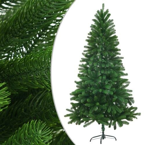 vidaXL K&uuml;nstlicher Weihnachtsbaum Naturgetreue Nadeln 150 cm Gr&uuml;n