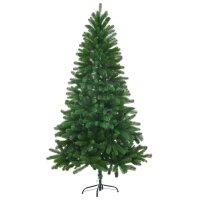 vidaXL K&uuml;nstlicher Weihnachtsbaum Naturgetreue Nadeln 150 cm Gr&uuml;n