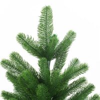 vidaXL K&uuml;nstlicher Weihnachtsbaum Naturgetreue Nadeln 150 cm Gr&uuml;n