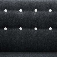 vidaXL Sofa L-Form Stoff 171,5x138x81,5 cm Dunkelgrau