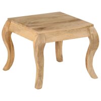 WOWONA Beistelltisch 45 x 45 x 40 cm Mangoholz Massiv