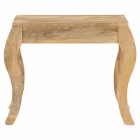 WOWONA Beistelltisch 45 x 45 x 40 cm Mangoholz Massiv