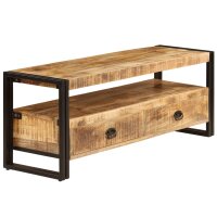 vidaXL TV-Schrank 120 x 35 x 45 cm Mangoholz Massiv