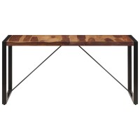 vidaXL Esstisch 160 x 80 x 75 cm Massivholz